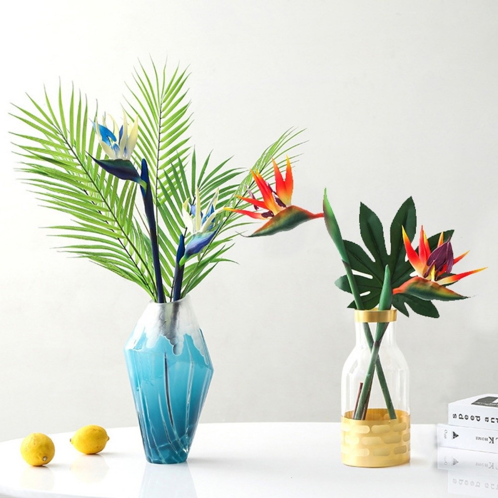 Искусственные цветы стрелиции  – обзор и цена Bird Paradise Strelitzia