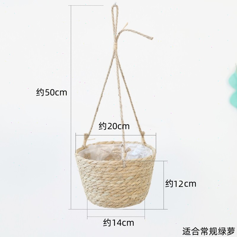 Подвесная корзина из соломы, ц – обзор и цена Spider Plant Hanging
